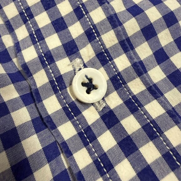 Spier & Mackay Dress Shirt Handmade Contemporary Check Cotton 15.5 Medium - Picture 4 of 10